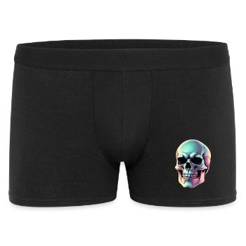 Crâne de Printflow - Boxer Homme - noir - Devant