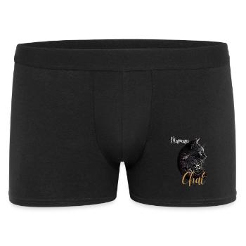 Cat Mom Ornamental Black Gold - Men's Boxer Shorts - black - Front