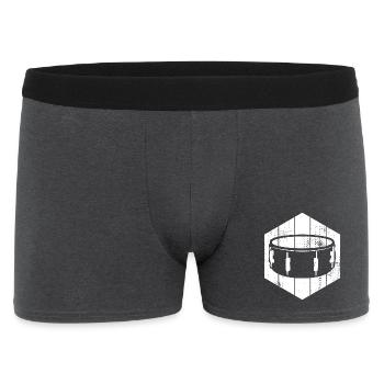Side drum - Men's Boxer Shorts - charcoal grey - Front
