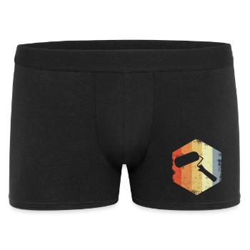 Rouleau à peinture vintage - Boxer Homme - noir - Devant