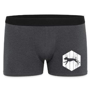 Croquis de chien - Boxer Homme - charbon - Devant