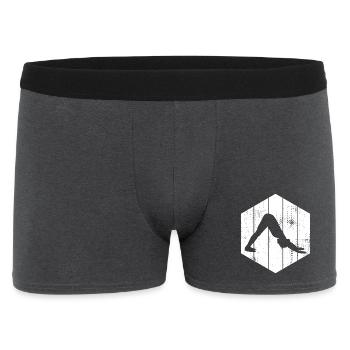 Croquis de Yogini - Boxer Homme - charbon - Devant