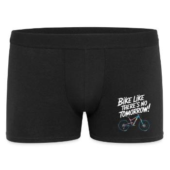 Inspirational Cycling Motivational Design - Men's Boxer Shorts - black - Front