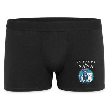 Bande à Papa: Chiots et Chien - Boxer Homme - noir - Devant