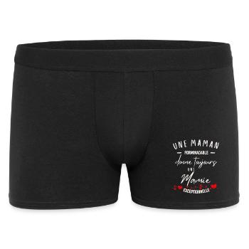 Maman Formidable et Mamie Exceptionnelle - Boxer Homme - noir - Devant