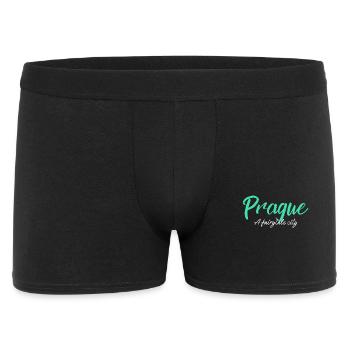 Prague Fairy Tale City - Men's Boxer Shorts - black - Front