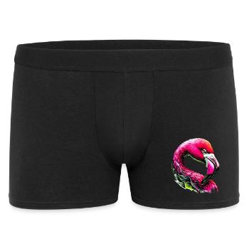 Flamant - Boxer Homme - noir - Devant