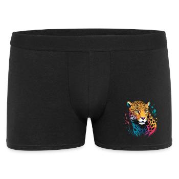 Jaguar Head RENDERED - Men's Boxer Shorts - black - Front