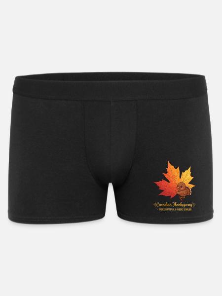 Grateful Canadian - Men's Boxer Shorts - black