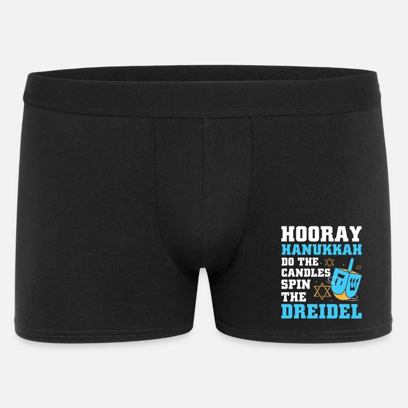 Hanoukka Hanoukka Hanoukka - Boxer Homme - noir