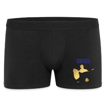 T-shirt GWADA carte dorée Antilles - Boxer Homme - noir - Devant