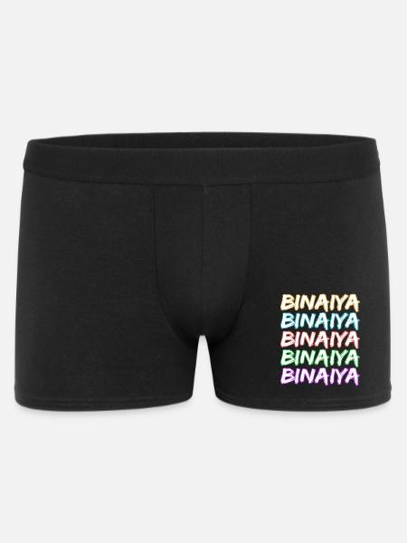Gift for Binaiya - Men's Boxer Shorts - black