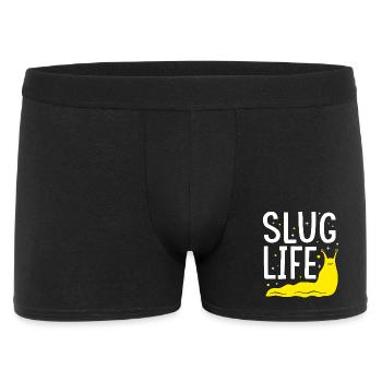 banana snail - Men's Boxer Shorts - black - Front