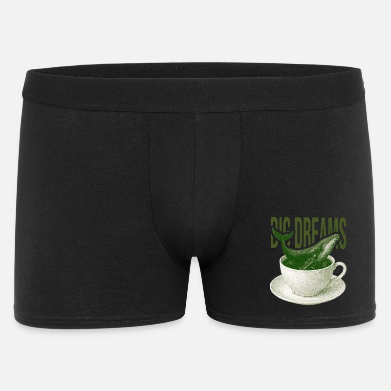 Dreams Tide Cup - Männer Boxer Shorts - Schwarz