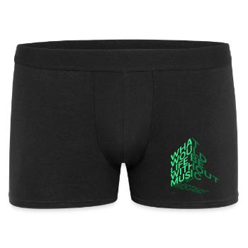 Quelle serait la vie ? - Boxer Homme - noir - Devant