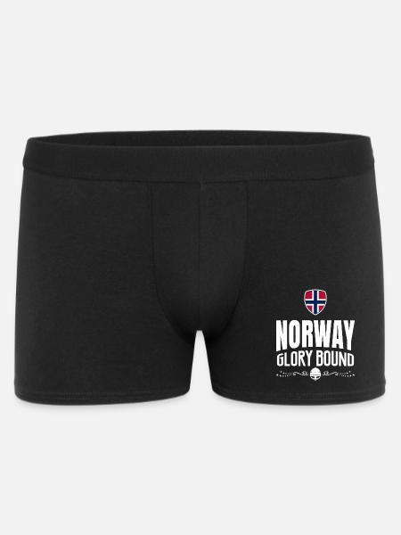 NORWAY GLORY - Men's Boxer Shorts - black