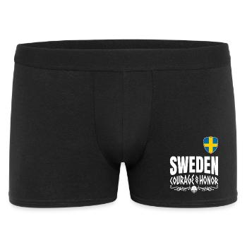 Sweden Nordic Spirit - Men's Boxer Shorts - black - Front