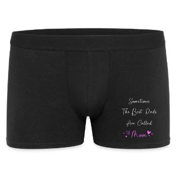 Maman célibataire Maman célibataire Maman célibataire - Boxer Homme - noir - Devant