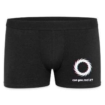 Can You Feel It Spiral - Men's Boxer Shorts - black - Front