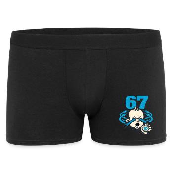 67 Six Seven - Gen Z - Men's Boxer Shorts - black - Front
