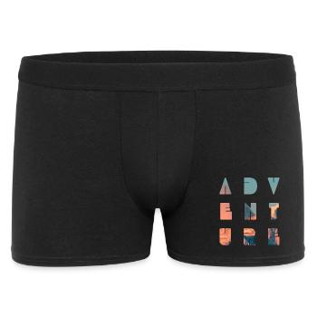 Mountain ADVENTURE - Men's Boxer Shorts - black - Front