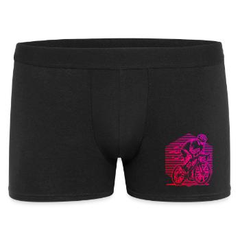Ein Must Have für echte Rennrad - Männer Boxer Shorts - Schwarz - Vorne