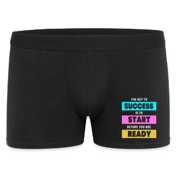 Entrepreneur bourreau de travail - Boxer Homme - noir - Devant