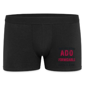 Humour Ado - Je Suis Un Ado Formidable - Boxer Homme - noir - Devant