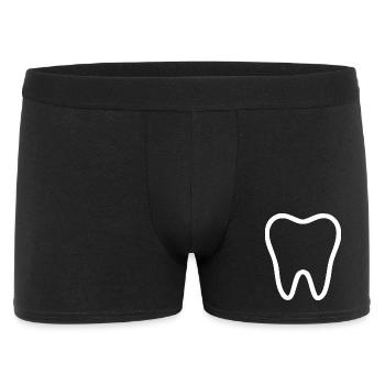 Tooth, Teeth, Dentist - Men's Boxer Shorts - black - Front