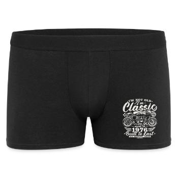 50th Birthday 50 Years Vintage Motorcycle Gift - Men's Boxer Shorts - black - Front
