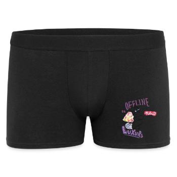 Offline - Men's Boxer Shorts - black - Front