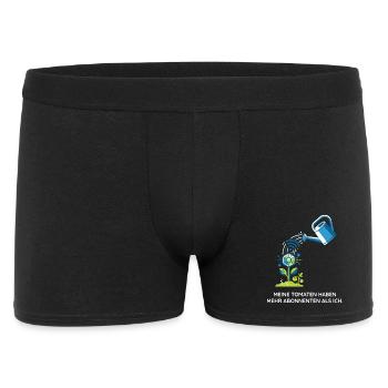 Urban Gardening, Technik, Hobby Design - Männer Boxer Shorts - Schwarz - Vorne