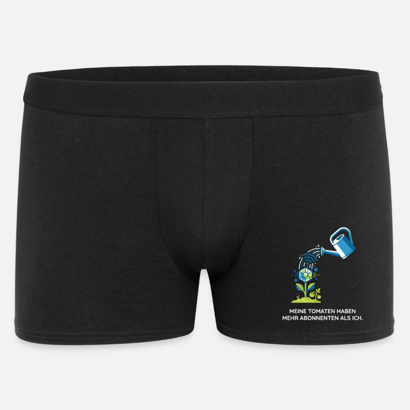 Urban Gardening, Technik, Hobby Design - Männer Boxer Shorts - Schwarz