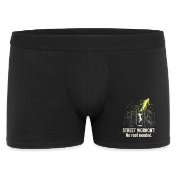 Calisthenics Street Workout - Men's Boxer Shorts - black - Front