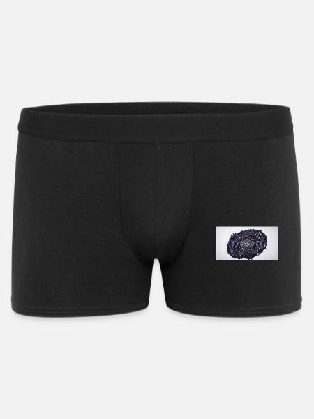Moon Phase Constellation Mosaic - Men's Boxer Shorts - black
