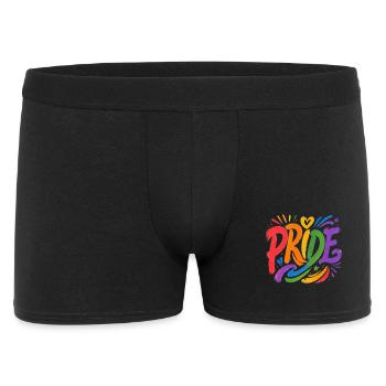 Rainbow Motif for Pride Community Allies CSD - Men's Boxer Shorts - black - Front