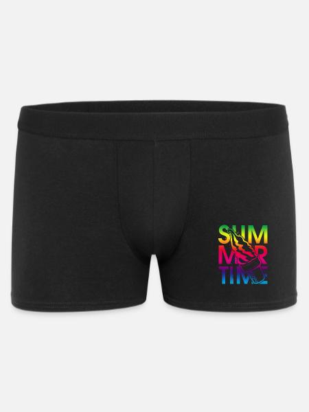 Summer time ice cream - Men's Boxer Shorts - black
