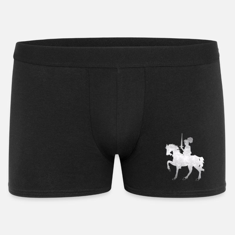 Ritter - Männer Boxer Shorts - Schwarz