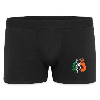 Boxing Irish Flag - Men's Boxer Shorts - black - Front