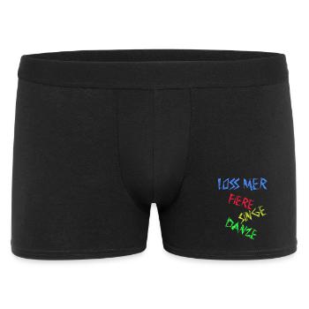 Loss mer fiere singe danze - Celebrate Singing Dancing - Men's Boxer Shorts - black - Front