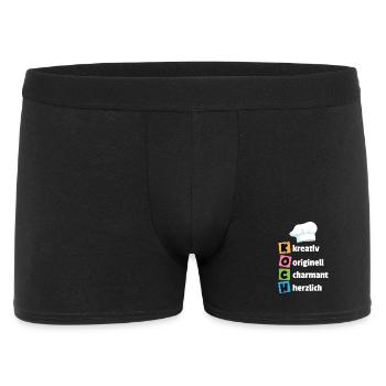 Chef - creative, original, charming, cordial - Men's Boxer Shorts - black - Front