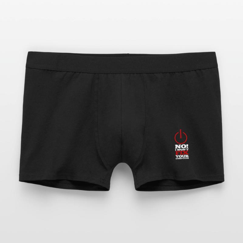 Computer Program Code Nerd Script Hacker Men's Boxer Shorts