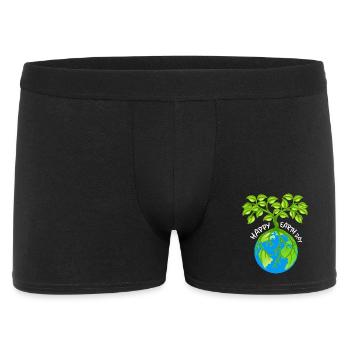 T-shirt écologique Earth Friend - Boxer Homme - noir - Devant