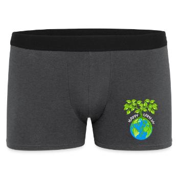 T-shirt écologique Earth Friend - Boxer Homme - charbon - Devant