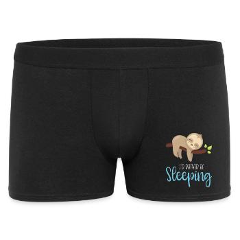 I’d Rather Be Sleeping - Men's Boxer Shorts - black - Front