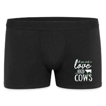 Farmer - Men's Boxer Shorts - black - Front
