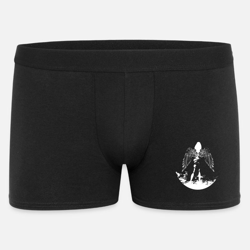 ENGEL ART - Männer Boxer Shorts - Schwarz