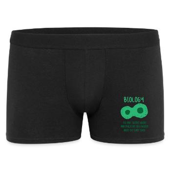 Biologie biologiste science cadeau d'écologie - Boxer Homme - noir - Devant