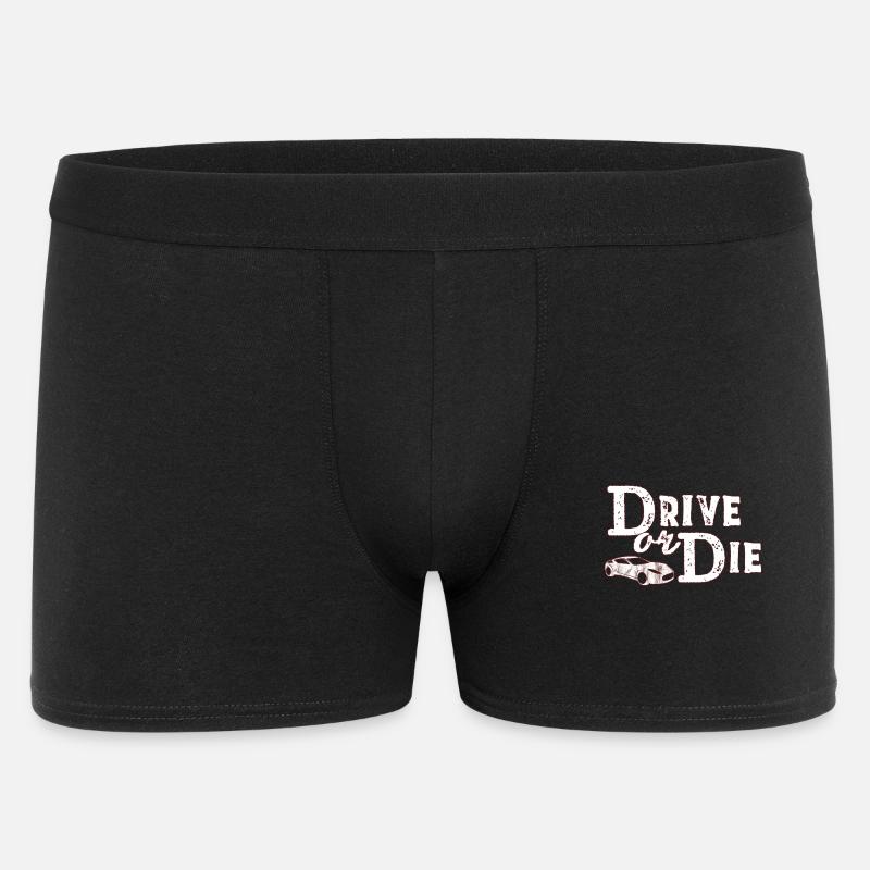 Auto - Männer Boxer Shorts - Schwarz