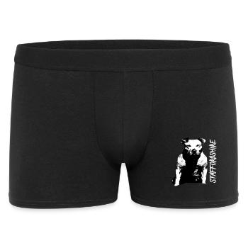 Staffordshire Stafford Bull Terrier Bulldog - Boxer Homme - noir - Devant